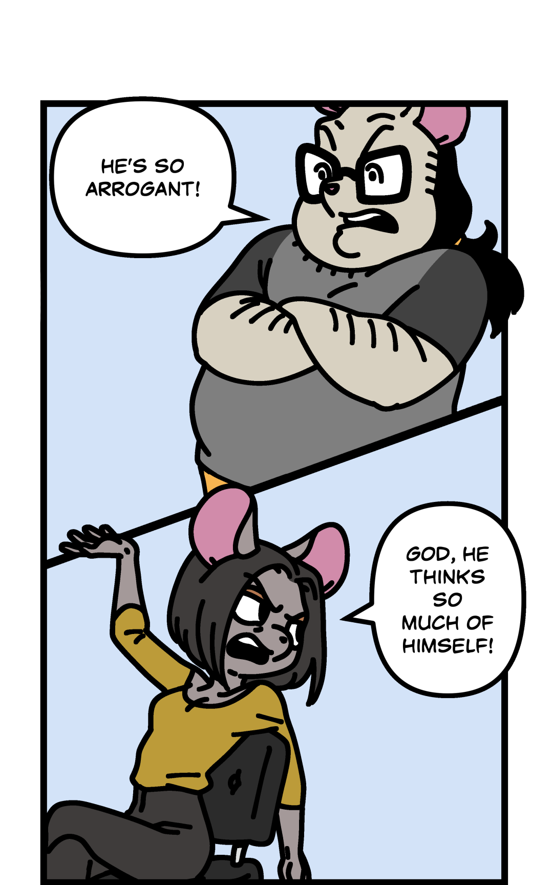 Who Does He Think He Is? panel 4